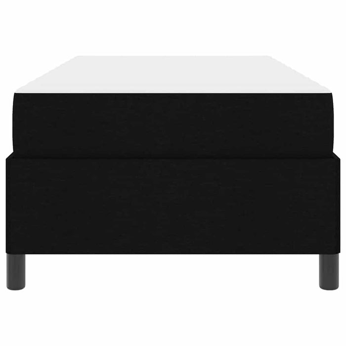 Letto a molle Nero 90 x 200 cm Tessuto 3398831