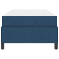 Letto a molle Blu 90 x 200 cm Tessuto 3398835