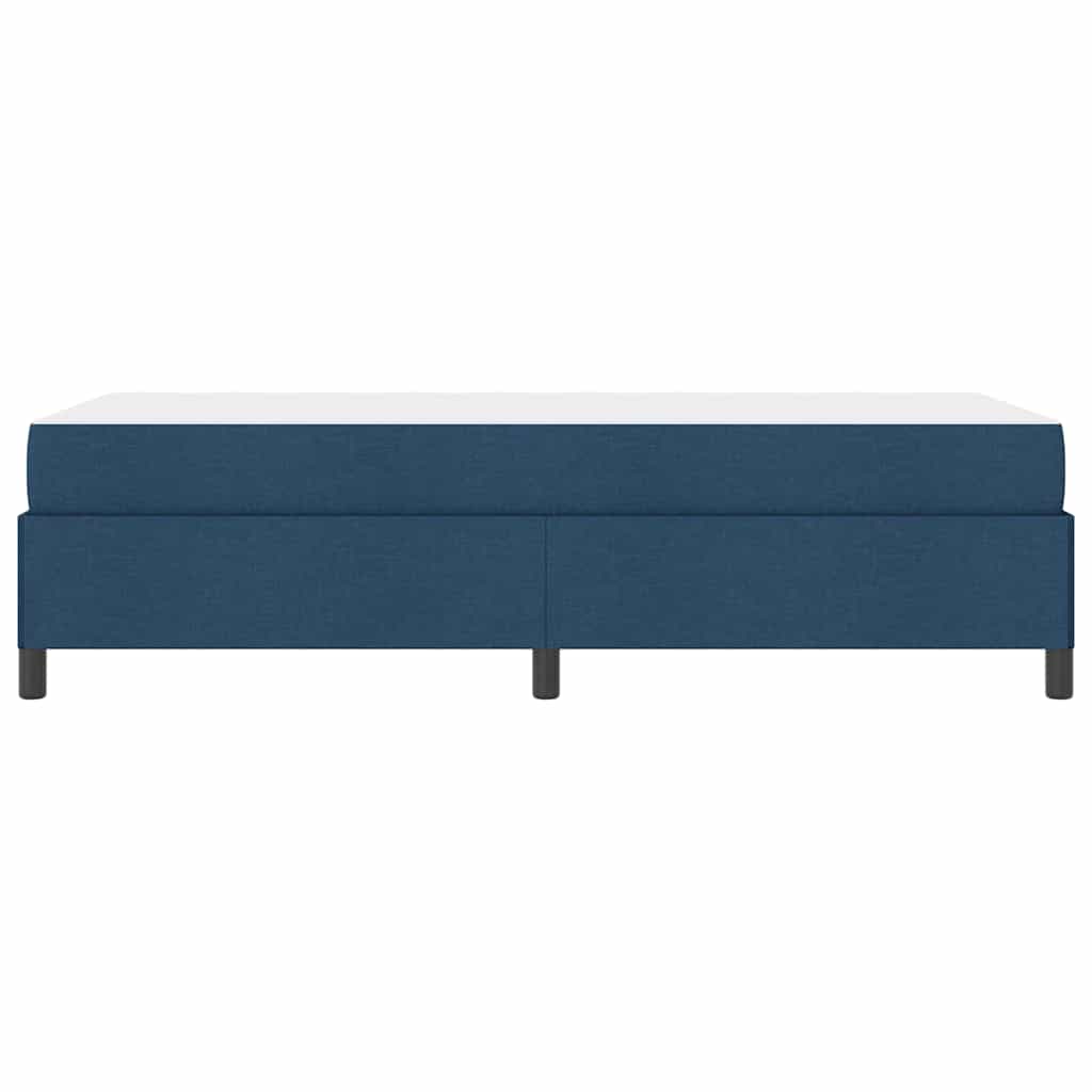Letto a molle Blu 100 x 200 cm Tessuto 3398842