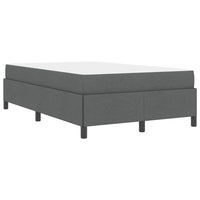 Letto a molle Grigio scuro 120 x 190 cm Tessuto 3398844