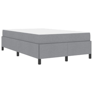 Letto a molle Grigio chiaro 120 x 200 cm Tessuto 3398850