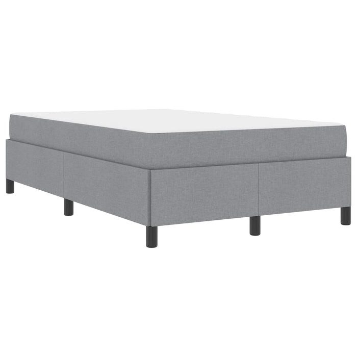 Letto a molle Grigio chiaro 120 x 200 cm Tessuto 3398850