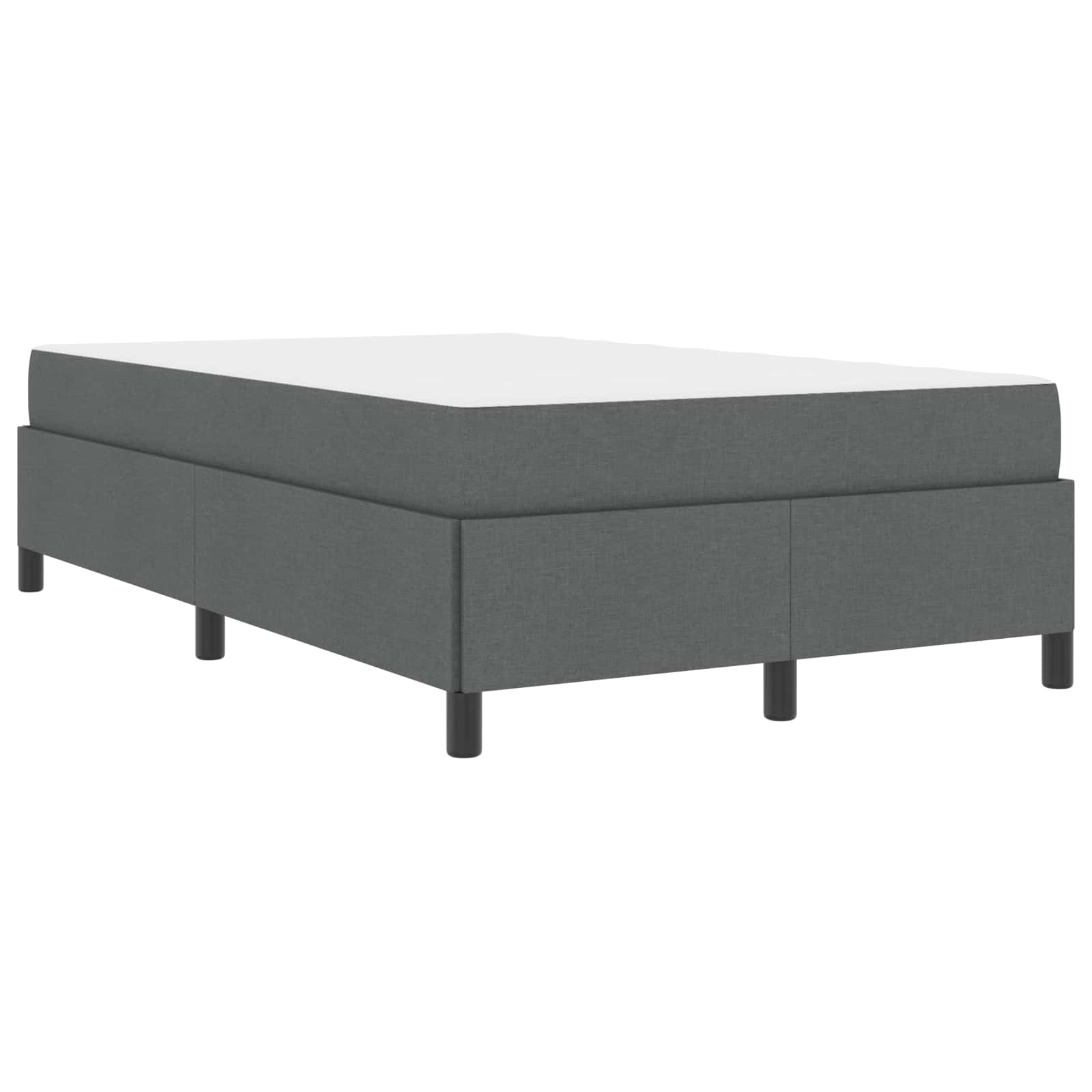 Letto a molle Grigio scuro 120 x 200 cm Tessuto 3398851
