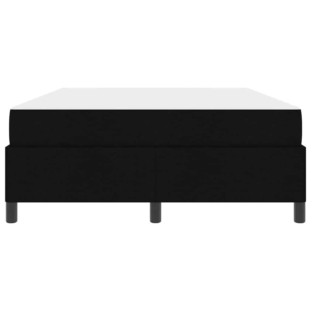 Letto a molle Nero 140 x 190 cm Tessuto 3398859