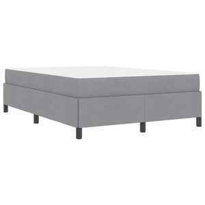 Letto a molle Grigio chiaro 160 x 200 cm Tessuto 3398871