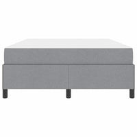 Letto a molle Grigio chiaro 160 x 200 cm Tessuto 3398871