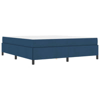 Letto a molle Blu 180 x 200 cm Tessuto 3398884