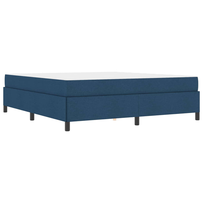 Letto a molle Blu 180 x 200 cm Tessuto 3398884