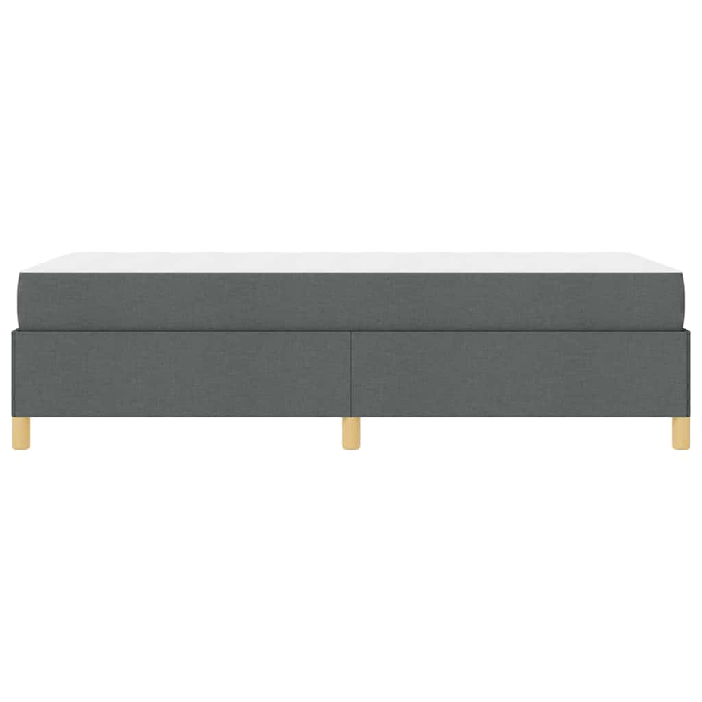 Struttura del letto Grigio scuro 80 x 200 cm Tessuto 3398893