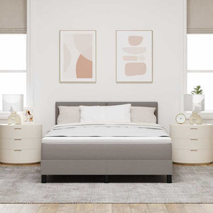 Letto a molle con materasso Talpa 140 x 190 cm Tessuto 3342209