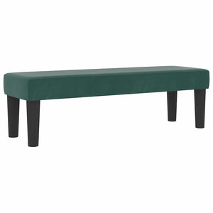 Letto a molle con materasso Verde Scuro 140 x 190 cm Velluto 3344447
