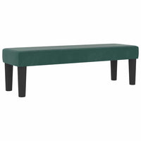 Letto a molle con materasso Verde scuro 120 x 200 cm Velluto 3344573