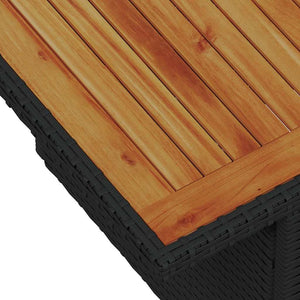 Set di Divano da Giardino 8 Pezzi con Cuscini in Rattan Sintetico Nero di 3358032