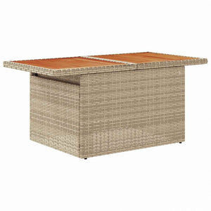 Set Divano da Giardino  da 7 Pezzi con cuscini beige in rattan sintetico 3358458