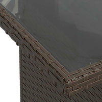 Set Divani Giardino 6 Pezzi con Cuscini Marrone Polyrattan 3359705