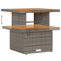 vidaXL Set Divano da Giardino 8 pcs Grigio polyrattan