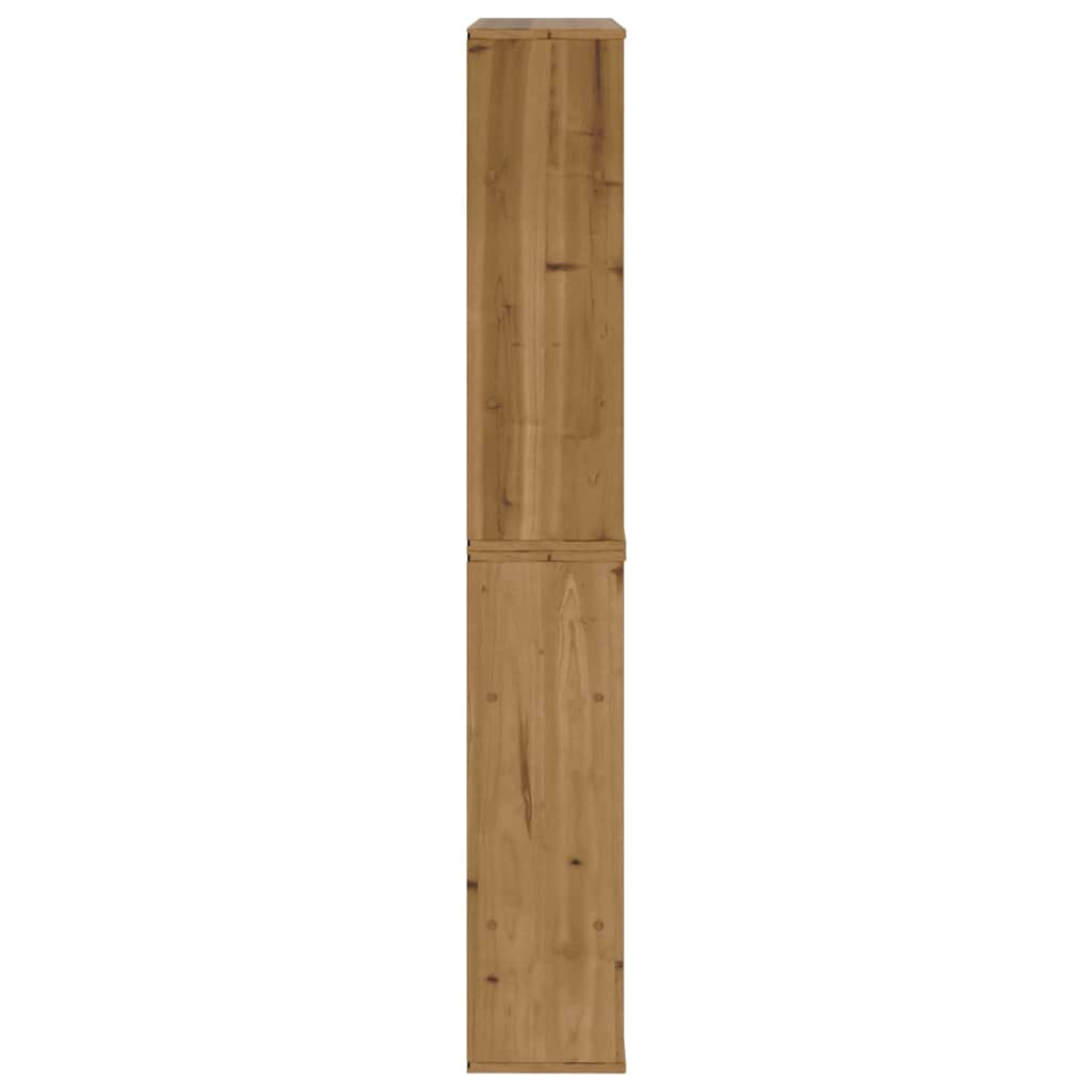 Armadietti Laterali 4 pz ODDA 40x24x79 cm Legno Massello Pino