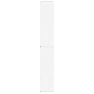 Armadietti Laterali 5 pz ODDA Bianco 40x24x79 cm Legno di Pino 3365357