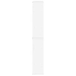 Armadietti Laterali 5 pz ODDA Bianco 40x24x79 cm Legno di Pino 3365359
