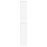 Armadietti Laterali 5 pz ODDA Bianco 40x24x79 cm Legno di Pino