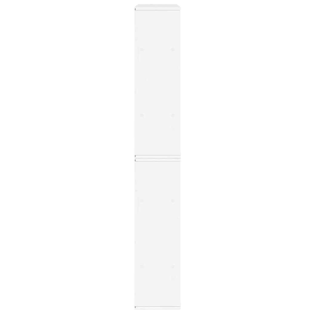Armadietti Laterali 5 pz ODDA Bianco 40x24x79 cm Legno di Pino