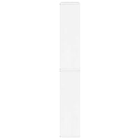 Armadietti Laterali 5 pz ODDA Bianco 40x24x79 cm Legno di Pino