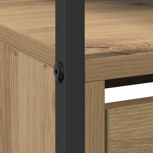 Armadio per Scarpe rovere artigianale 100 x 34 x 112 cm 3365548