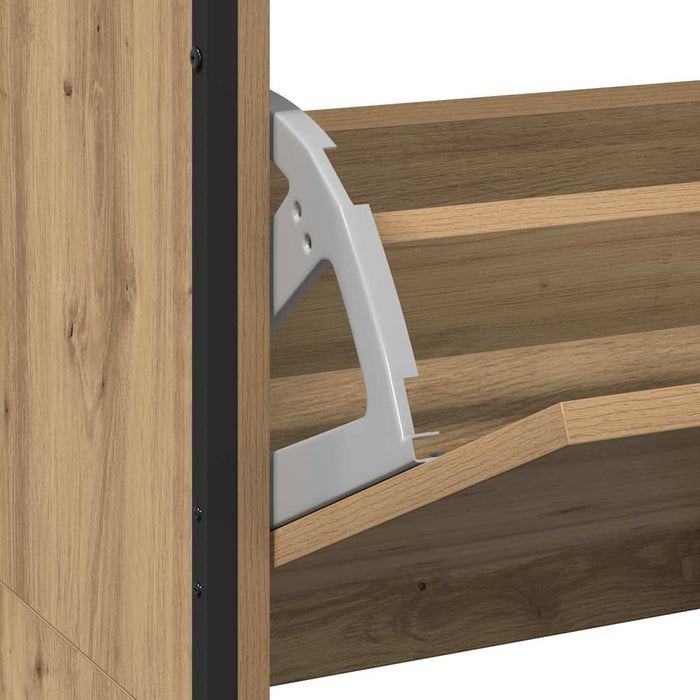 Armadio per Scarpe rovere artigianale 100 x 34 x 112 cm 3365548