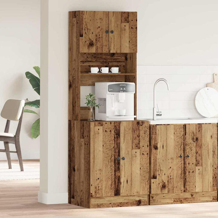 Mobile da cucina con lo scaffale Legno vecchio 60 x 50 x 180 cm 3365555