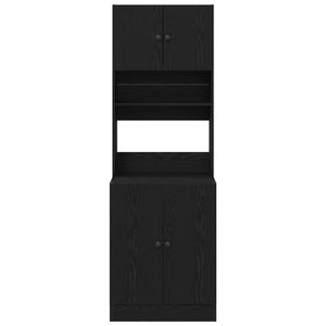 Mobile da cucina Rovere nero 60 x 50 x 180 cm Legno multistrato 3365557