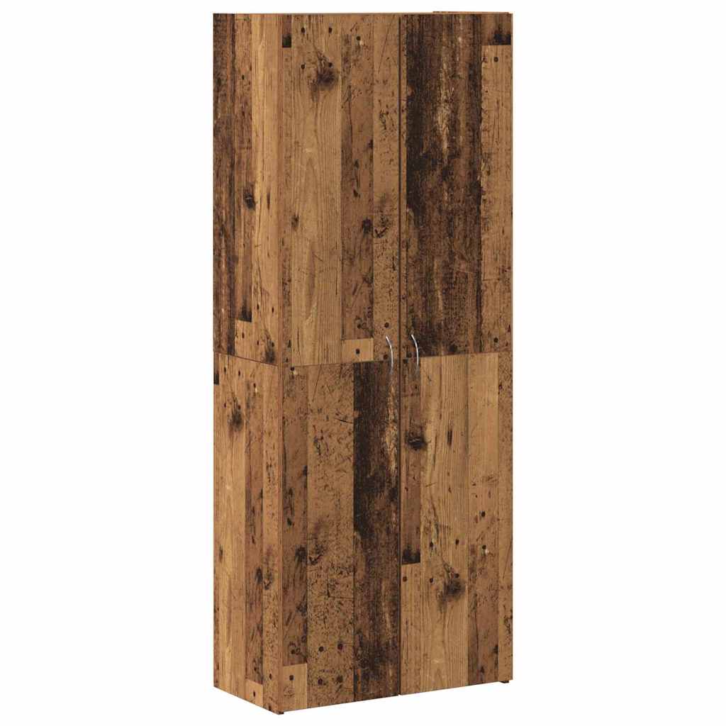 Highboard in legno invecchiato 60 x 32 x 153 cm - fatto in legno ingegnerizzato. 3365558