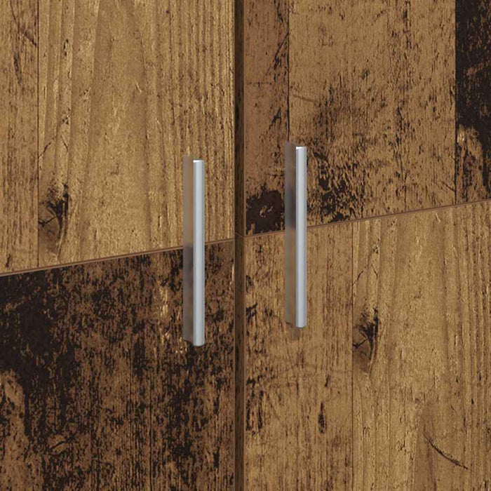 Armadio Alto Legno Vecchio 60x35x180 cm Legno Ingegnerizzato 3365567
