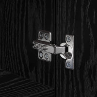 Credenza 2 pcs Rovere Nero 45 x 42,5 x 185 cm 3365584