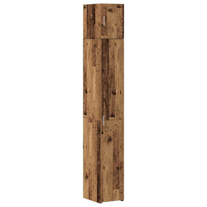 Armadio di stoccaggio snello  Legno vecchio 30x42.5x225 cm Legno ingegnerizzato 3365627