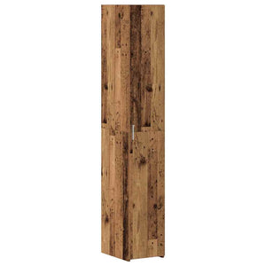 Armadio di stoccaggio snello  Legno vecchio 30x42.5x225 cm Legno ingegnerizzato 3365627