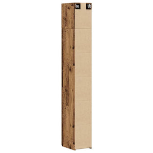 Armadio di stoccaggio snello  Legno vecchio 30x42.5x225 cm Legno ingegnerizzato 3365627