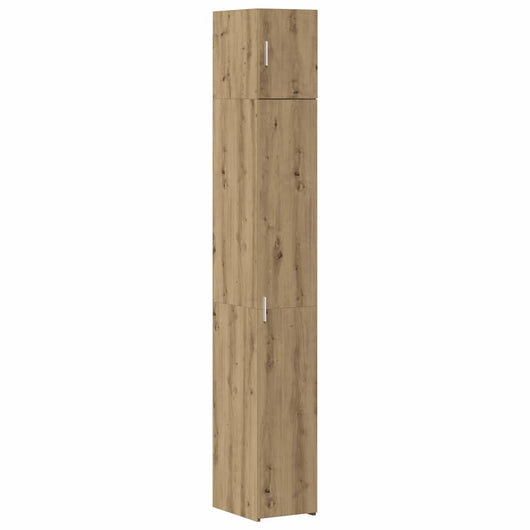 Mobile da archiviazione snello Rovere artigianale 30x42.5x225 cm Legno ingegnerizzato 3365628