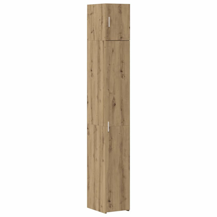 Mobile da archiviazione snello Rovere artigianale 30x42.5x225 cm Legno ingegnerizzato 3365628