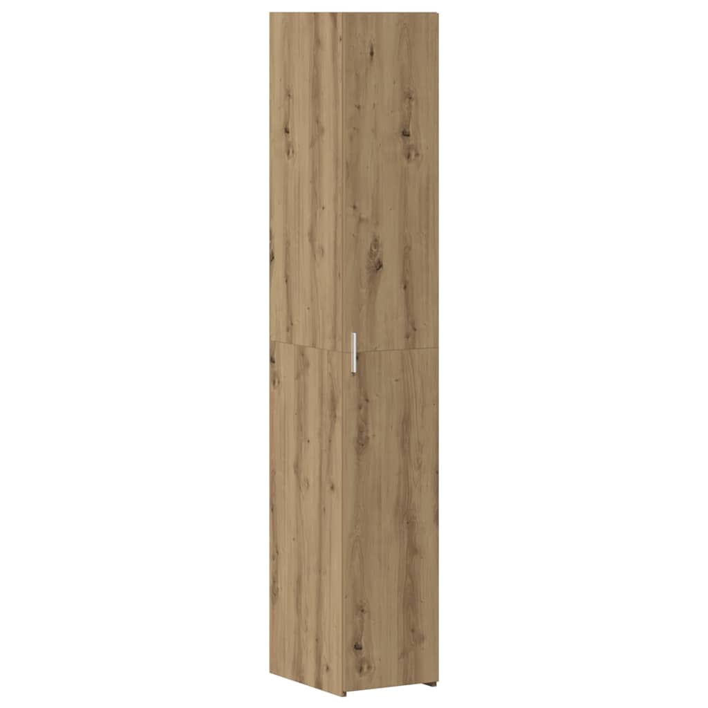 Mobile da archiviazione snello Rovere artigianale 30x42.5x225 cm Legno ingegnerizzato 3365628