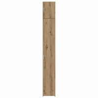 Mobile da archiviazione snello Rovere artigianale 30x42.5x225 cm Legno ingegnerizzato 3365628