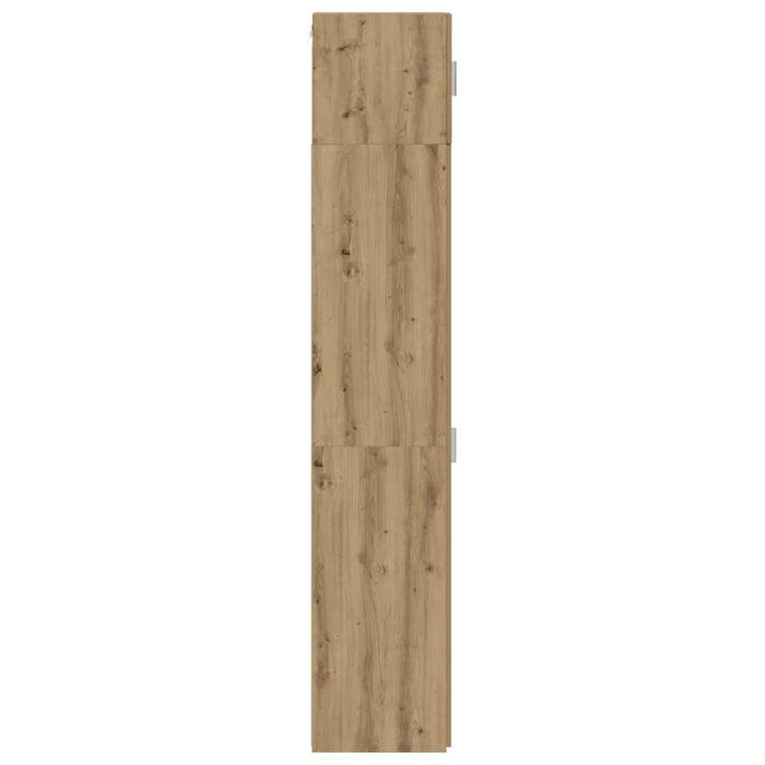 Mobile da archiviazione snello Rovere artigianale 30x42.5x225 cm Legno ingegnerizzato 3365628