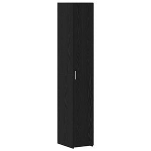 Armadio Sottile  Rovere Nero 30x42.5x225 cm Legno Ingegnerizzato 3365629