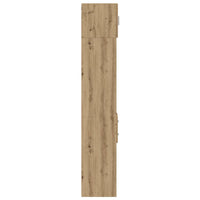 Armadio sottile  in rovere artigianale 30x42.5x225 cm in legno ingegnerizzato 3365641