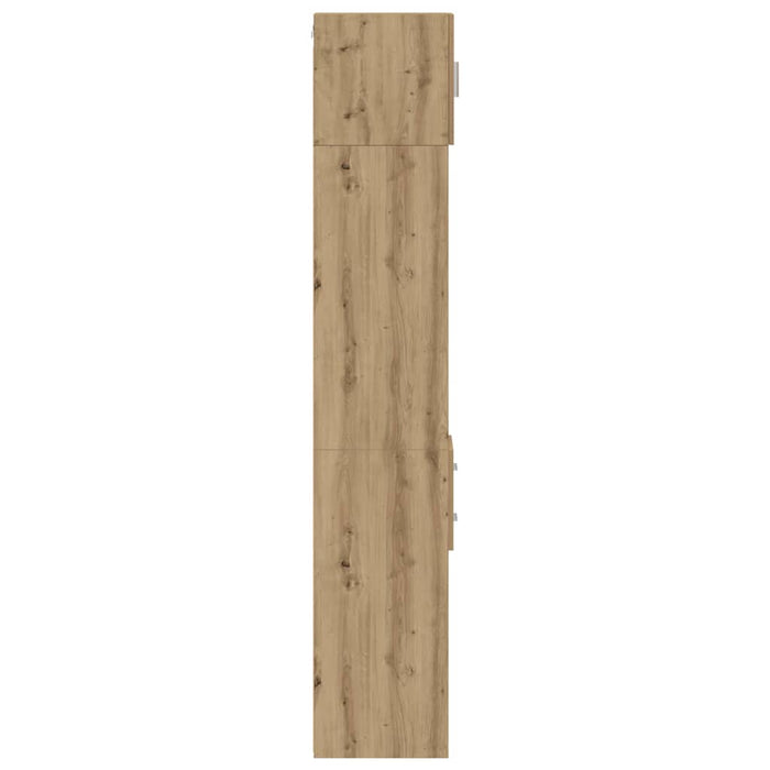 Armadio sottile  in rovere artigianale 30x42.5x225 cm in legno ingegnerizzato 3365641