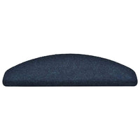 Tappetini per scale autoadesivi 20 pz 65x21x4 cm blu navy semicircolari grandi 3365653