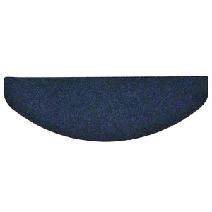 Tappetini per scale autoadesivi 20 pz 65x21x4 cm blu navy semicircolari grandi 3365653