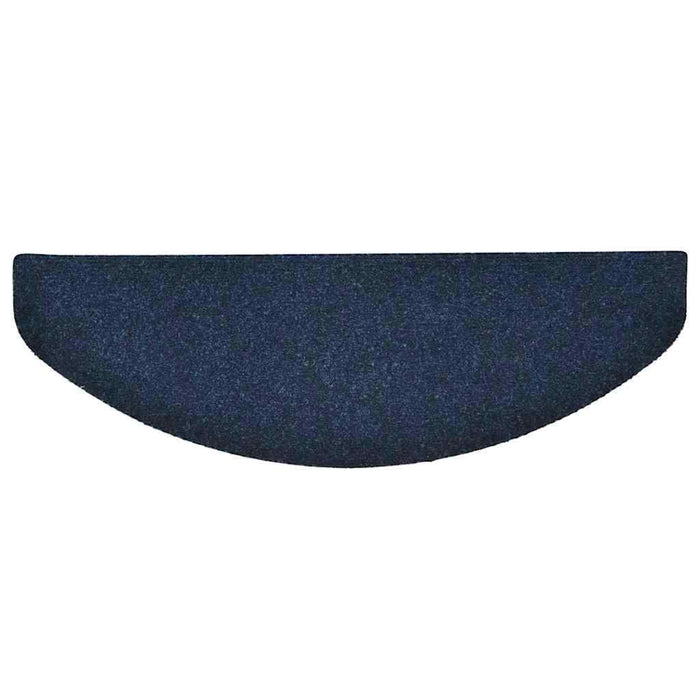 Tappetini per scale autoadesivi 20 pz 65x21x4 cm blu navy semicircolari grandi 3365653