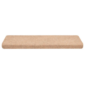 Tappetini Autoadesivi per Scale 30 pz Crema 65x21x4 cm 3365691