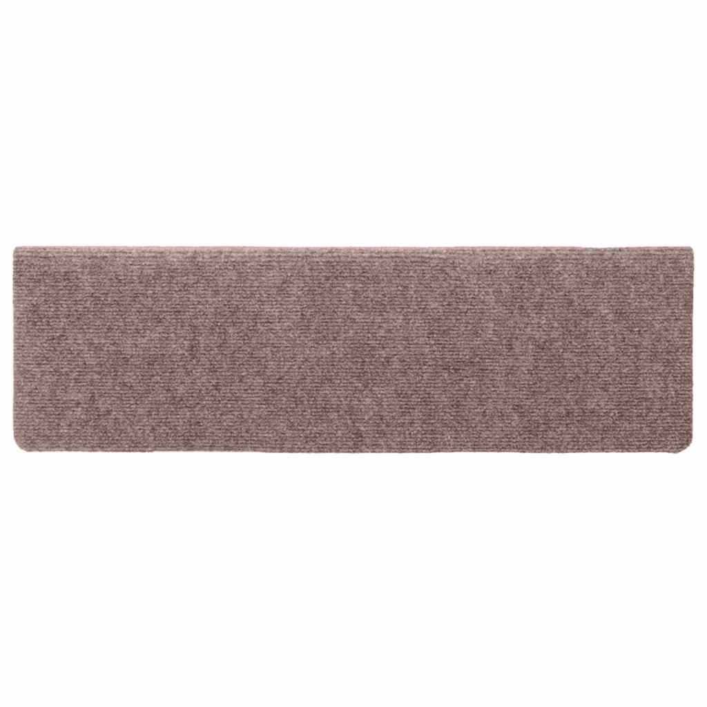 Tappetini Autoadesivi per Scale 30 pz Crema 65x21x4 cm 3365691