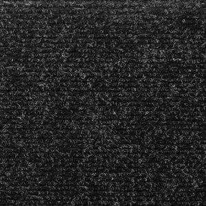 Tappetini per scale autoadesivi 30 pz 65x21x4 cm neri bordo rettangolare 3365693